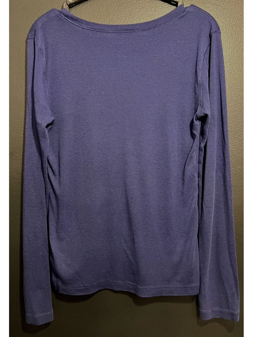 Polo Ralph Lauren Girls Sz. Large 14-16 Navy  Long Sleeved Tee. Soft cotton
